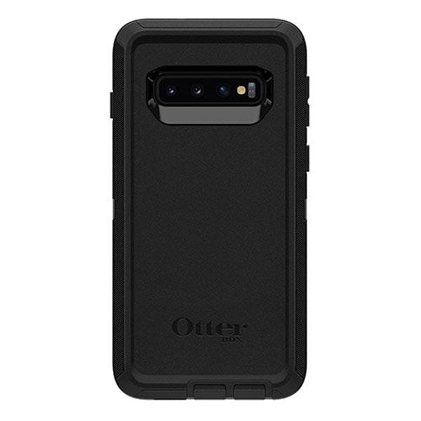 מגן כיסוי OtterBox Defender שחור לגלקסי S10 הכיסוי החזק בעולם