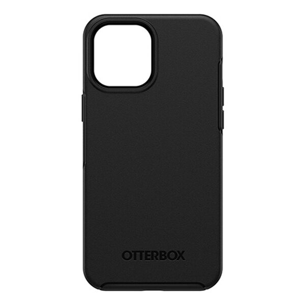 מגן כיסוי OtterBox Symmetry שחור לאייפון 12 פרו מקס הכיסוי החזק בעולם