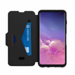 מגן כיסוי ספר OtterBox Strada שחור לגלקסי S10 הכיסוי החזק בעולם