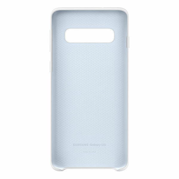 כיסוי סיליקון רך ונעים לגלקסי S10 מקורי לבן Samsung Silicone Cover