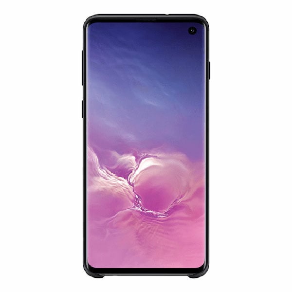 כיסוי סיליקון רך ונעים לגלקסי S10 מקורי שחור Samsung Silicone Cover