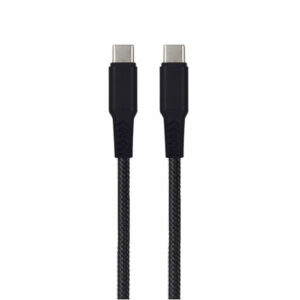 כבל טעינה מחוזק באורך 1.2 מטר USB-C to USB-C תומך טעינה מהירה PureGear