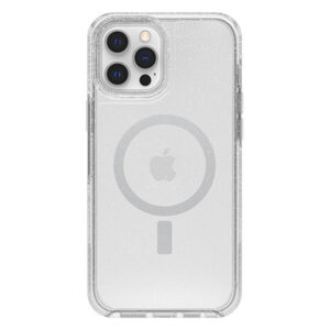 כיסוי Otterbox לאייפון 12 פרו מקס שקוף נצנצים תומך MagSafe