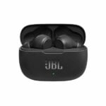 אוזניות JBL Wave 200 אלחוטיות שחור עם באסים עמוקים