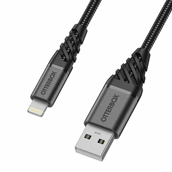 כבל חזק לאייפון 2 מטר אוטרבוקס מקורי USB to Lightning מאושר אפל שחור