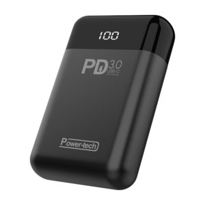 מטען נייד טעינה מהירה 10,000mAh עם 3 יציאות Power-Tech PD-10