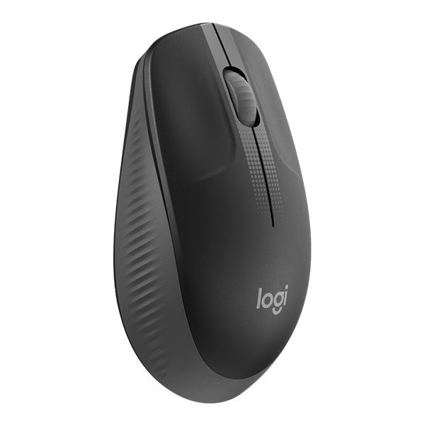 עכבר למחשב אלחוטי Logitech M190 עם חיי סוללה ארוכים שחור