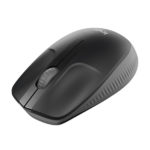 עכבר למחשב אלחוטי Logitech M190 עם חיי סוללה ארוכים שחור