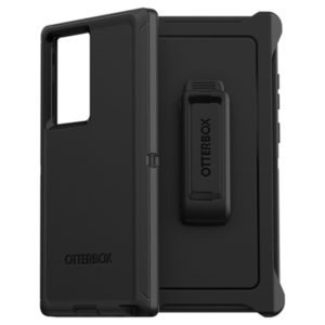 כיסוי לגלקסי S22 אולטרה Otterbox Defender שחור הכיסוי החזק בעולם