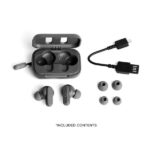 אוזניות Skullcandy Dime אלחוטיות אפור קומפקטיות עם סאונד עמוק