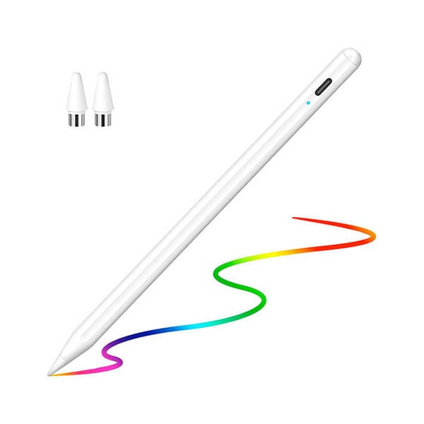 עט לטלפון וטאבלט Stylus Pen צבע לבן Power Tech