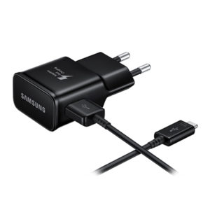 מטען סמסונג מקורי 15 וואט עם כבל USB-C נארז בארץ שחור