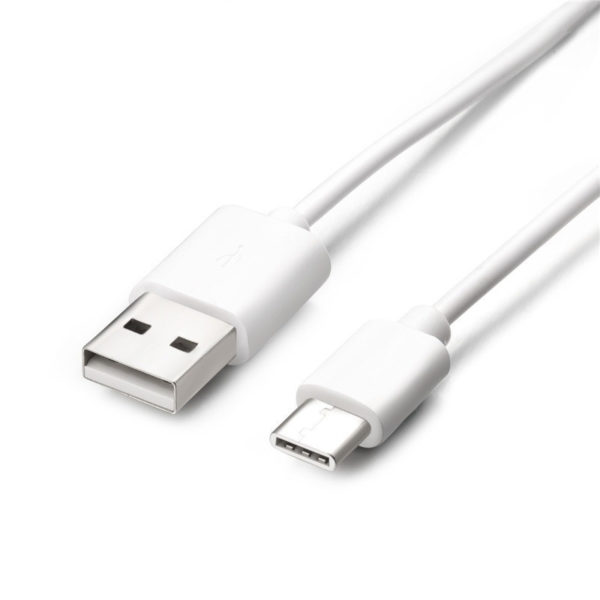 מטען סמסונג מקורי 15 וואט עם כבל USB-C נארז בארץ לבן