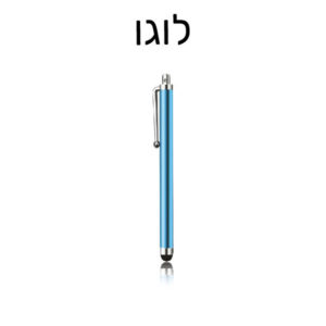 עט לטאבלט ולסמארטפון ממותג כחול Pencil Tablet