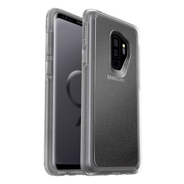 כיסוי לגלקסי S9 פלוס שקוף נצנצים Otterbox Symmetry חזק אחריות לשנה