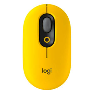 עכבר Logitech POP Mouse צהוב אלחוטי Bluetooth