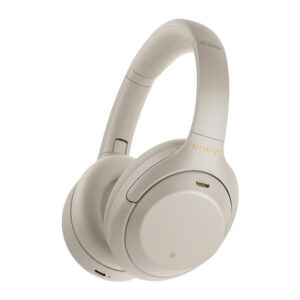 אוזניות אלחוטיות עם ביטול רעשים Sony WH-1000XM4 Wireless Noise-Canceling Headphones צבע כסוף סוני