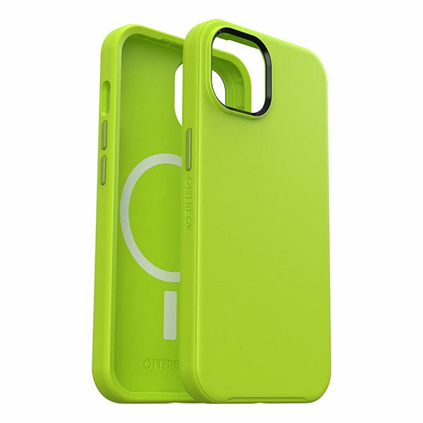 כיסוי לאייפון 13 ירוק Otterbox Symmetry תומך MagSafe חזק ועמיד