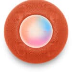 Homepod Mini כתום רמקול חכם של אפל 12 חודשי אחריות