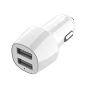 מטען רכב כפול USB A 15W עמיד וחזק 12 חודשי אחריות Essentials