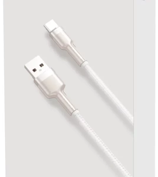 Cable Usb Cable For Usb C Baseus Cafule, לבן10