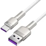 Cable Usb Cable For Usb C Baseus Cafule, לבן3