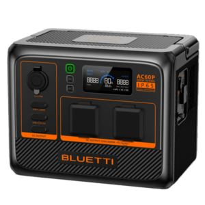 תחנת כוח ניידת AC60P PowerStation עם הספק של עד 600 וואט BLUETTI