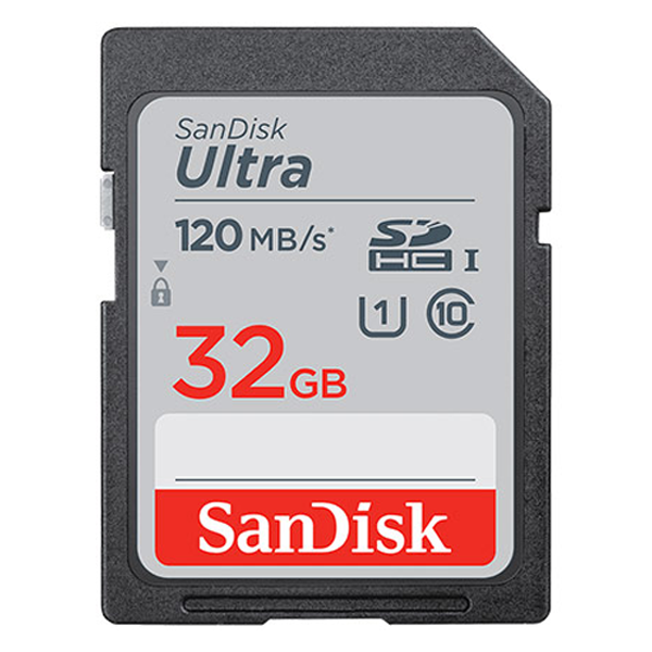 כרטיס זיכרון 32 ג'יגה SanDisk Ultra SDXC UHS-I Class-10