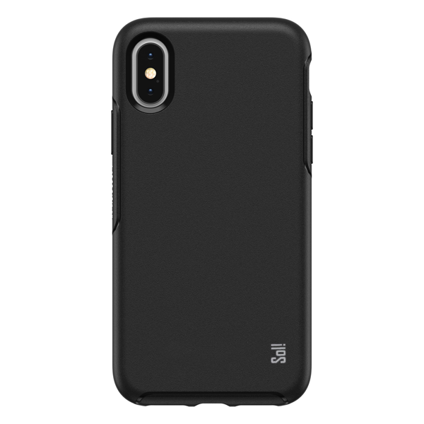 כיסוי לאייפון X/XS שחור דמוי Otterbox הכיסוי החזק בעולם Sol! מחיר מבצע לזמן מוגבל