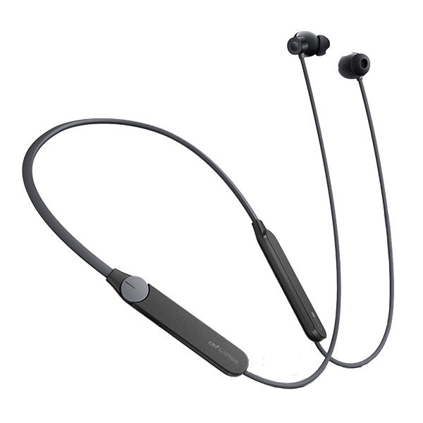 אוזניות אלחוטיות CMF NeckBand Pro שחור מבית Nothing סביב הצוואר