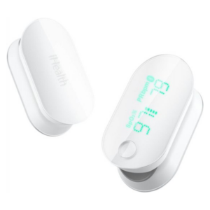 מד סיטוראציה Smart Pulse Oximeter - iHealth Air מאפשר מדידה בזמן אמת של SpO2 ודופק