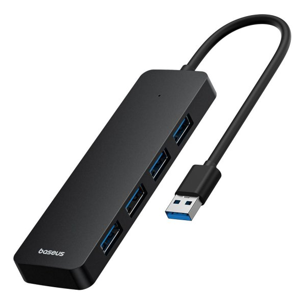 מפצל USB-A, עם 4 חיבורי USB Type-A איכותי ויציב 4-Port HUB מבית Baseus