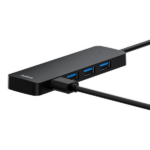 מפצל USB-A, עם 4 חיבורי USB Type-A איכותי ויציב 4-Port HUB מבית Baseus