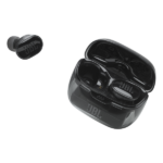 אוזניות אלחוטיות JBL Tune Buds שחור שקוף - חוויית שמע אלחוטית איכותית