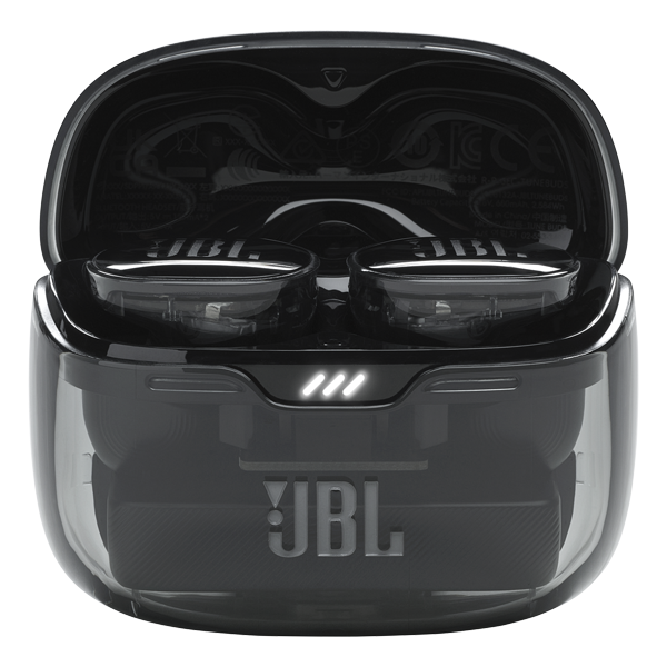 אוזניות אלחוטיות JBL Tune Buds שחור שקוף - חוויית שמע אלחוטית איכותית